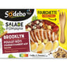 Sodebo salade brooklyn (pâtes poulet rôti bacon fromage) 320g