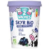 Les 2 Vaches skyr bio mûre myrtille 480g