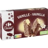 Carrefour classic' 12 bâtonnets glace vanille 450g