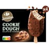 Carrefour extra 4 bâtonnets cookie dough 270g