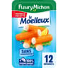Fleury michon 12 bâtonnets surimi moelleux 180g