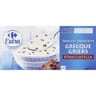 Carrefour extra yaourt à la grecque stracciatella 4x150g