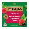 Twinings the vert saveur fraise framboise cassis 20 sachets