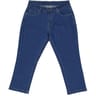 Pantacourt en denim femme STONE T38
