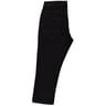 Pantacourt en denim femme BLACK T48