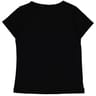 Tee-shirt fille BLACK 10 ANS