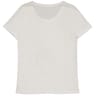 Tee shirt femme manches courtes BLANC T38\40