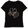 Tee shirt femme manches courtes NOIR T38\40