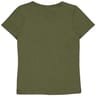 Tee shirt femme manches courtes KAKI MELANGE T38\40