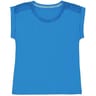 Tee shirt femme manches courtes TURQUOISE T50\52