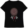 Tee shirt femme manches courtes BLACK T38\40