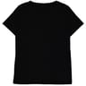 Tee shirt femme manches courtes BLACK T38\40