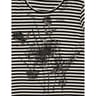 Tee shirt femme manches courtes ECRU/BLACK T42\44