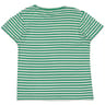 Tee shirt femme manches courtes ECRU/CHLOROPHYLE T50\52