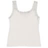 Débardeur femme bretelles dentelle BLANC T50\52