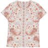 Tee shirt femme manches courtes WHITE AOP T38\40