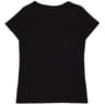 Tee shirt femme manches courtes NOIR T38\40