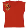 Tee shirt femme manches courtes ABRICOT T50\52