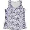 Débardeur femme BLANC AOP BLUE T46\48