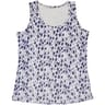 Débardeur femme BLANC AOP BLUE T50\52