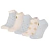 5 paires de socquettes fantaisies femme COMBO 2 BLEU 36/41