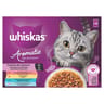 Whiskas sachets fraicheur fusions des saveurs en sauce x12