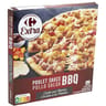 Carrefour classic pizza poulet sauce barbecue 390g