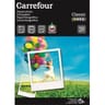 Carrefour 50 feuilles de papier photo brillant - a4 - 150 g/m - jet d'encre CRF1504