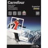 Carrefour 40 feuilles de papier photo brillant - a4 - 220 g/m - jet d'encre CRF2204