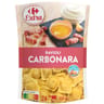 Carrefour extra pâtes fraîches ravioli carbonara 250g