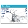 Carrefour pochette papier calque 210x297 12 feuilles 70 grammes