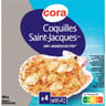 Cora 4 coquilles Saint Jacques 360g