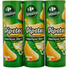 Carrefour sensation tuile crème oignons 3x175g