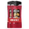 Axe gel douche homme 5en1 sunset fresh 2x400ml
