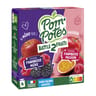 Pom'Potes compotes gourdes battle 2 fruits pomme framboise mûre 4x90g