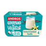 Andros gourmand & végétal lait de coco vanille 4x100g