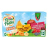 Pom'Potes compotes gourdes 5 fruits rouges et jaunes 12x90g