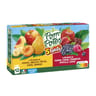 Pom'Potes compotes gourdes 5 fruits rouges et jaunes 12x90g
