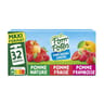 Pom'Potes compotes gourdes pomme, pomme fraise, pomme framboise 32x90g