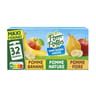 Pom'Potes compotes gourdes pomme, pomme poire, pomme banane 32x90g