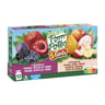 Pom'Potes compotes gourdes 5 fruits violets et blancs 12x90g