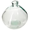Vase rond verre recyclé trans d45xh50cm