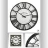 Horloge plastique d35cm noir