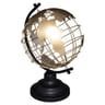 Globe métal "loft" h28,5cm