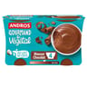 Andros gourmand & végétal mousse au chocolat 4x55g