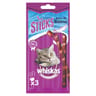 Whiksas sticks pour chat au saumon x3 18g