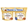 Mamie Nova liégeois dessert lacté à la vanille et coeur caramel au beurre salé 2x120g