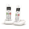 Gigaset téléphone sans fil E290 DUO BLANC