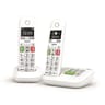 Gigaset téléphone sans fil E290A DUO Blanc avec répondeur