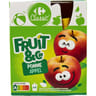 Carrefour classic' fruit&cie compotes pommes allégées x4 - 360g